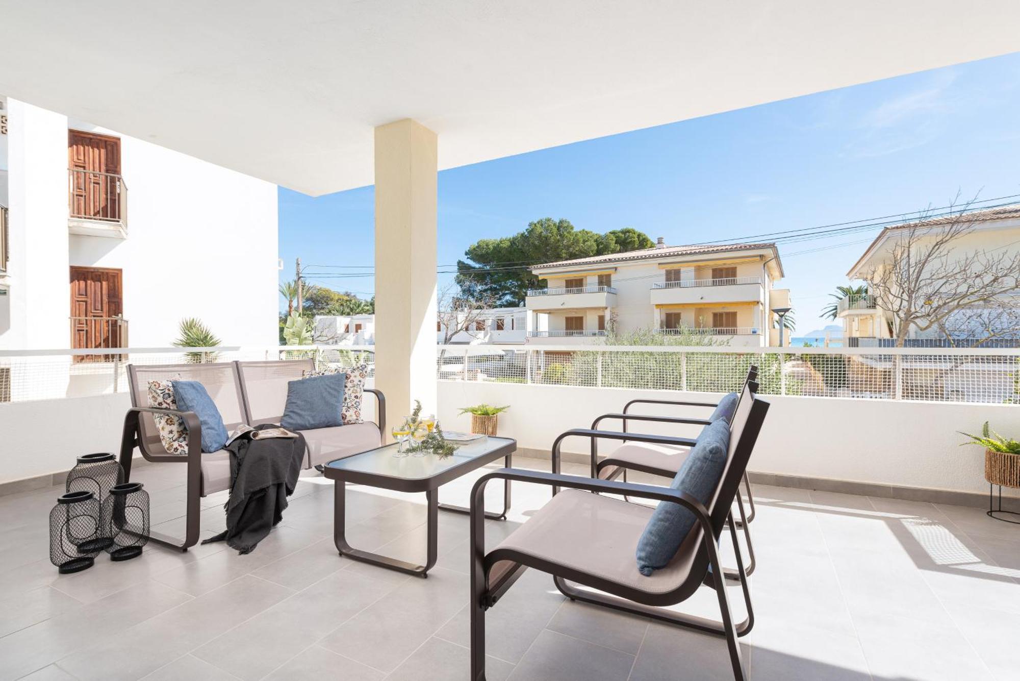 Apartamento Concha Junto A Playa, Clavells 1 1Er D Alcudia  Ngoại thất bức ảnh